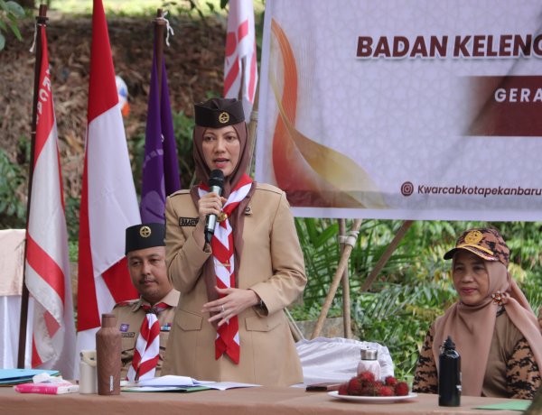 Kwarcab Pramuka Pekanbaru Gelar Rapat Paripurna dan Orientasi Pengurus