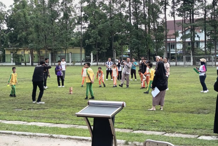Delapan Murid SDN 083 Ikuti Turnamen Pecah Piring UIR, Wakil Dekan Berharap Bisa Jadi Cabor SEA Games