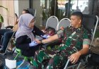 Danrem 031/Wira Bima Hadiri Donor Darah HUT ke-9 Evo Hotel Pekanbaru