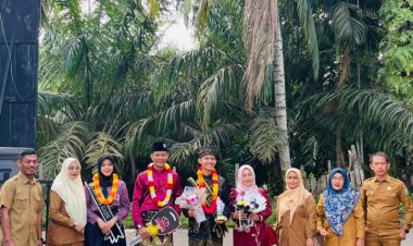 Rafa AF Juara I Pemilihan Bujang Dara Kecik Kabupaten Kuantan Singingi 2026