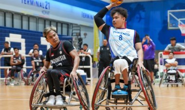 Hasil Timnas Basket Kursi Roda Putra 3x3 vs Thailand 5-14, ASEAN Para Games 2025, Danu Koswantoro Cs Akan Hadapi Malaysia untuk Posisi 3