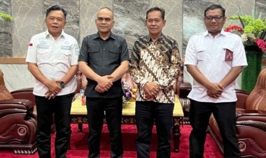 Ketua DPRD dan Bupati Kepulauan Meranti Perjuangkan Perbaikan Jembatan dan Jalan Provinsi ke DPRD Riau