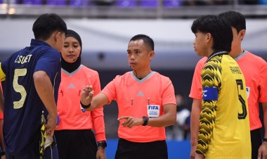 Wahyu Wicaksono dan Fitra Fauzi Rahmat Dua Wasit Indonesia Bertugas di AFC Futsal Asian Cup 2026