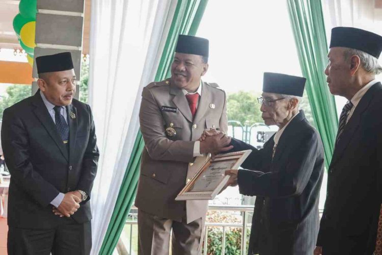 Bupati Kuansing Pimpin Upacara HAB ke-80 Kemenag