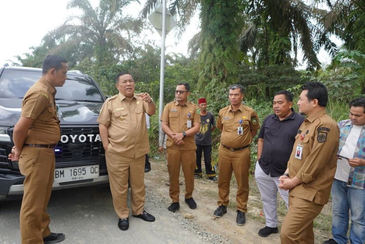Plt Gubri SF Hariyanto Targetkan Jalan Lintas Siak-Pekanbaru Mulus Sebelum Hari Raya Idulfitri 2026