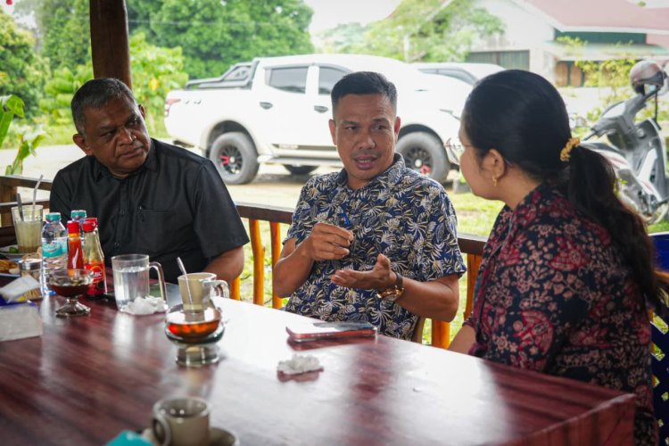 Kadiskominfoss Kuansing Coffee Morning dengan Kepala PN Teluk Kuantan 