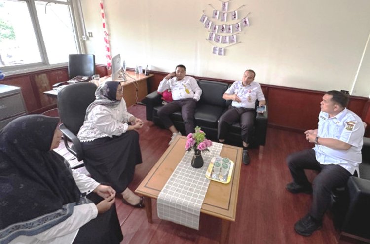 Diskominfotik Riau Bahas Transformasi Digital Saat Dikunjungi Diskominfo Kampar