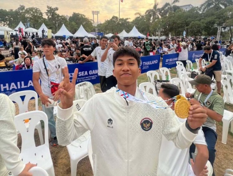 Antasyafi Robby Al Hilmi Atlet Panjat Tebing Indonesia Gunakan Bonus SEA Games 2025 Thailand untuk Keluarga dan Investasi Masa Depan