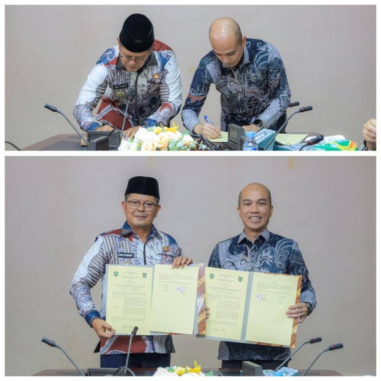 UIR dan Pemkab Pasaman Tandatangani  Kerjasama Pendidikan dan Penelitian