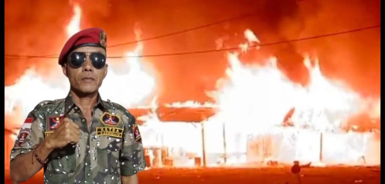 Ketua GRIB JAYA PAC Ujung Batu Sampaikan Duka atas Kebakaran Rumah Humas GRIB JAYA Rambah Samo 