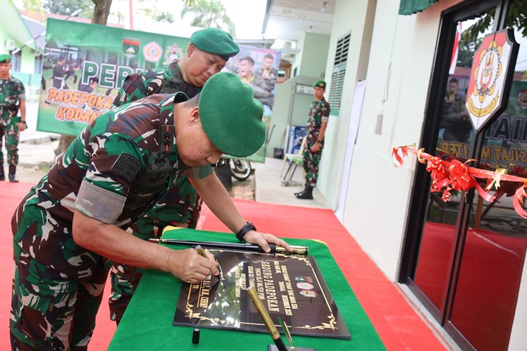 Pangdam XIX/Tuanku Tambusai Resmikan Padepokan dan Tutup Latkadertih Pencak Silat Militer TA 2025/2026