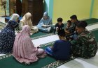 Satgas TMMD ke-127 Kodim 0301/Pekanbaru Ajak Remaja Masjid Hidupkan Malam Ramadhan dengan Tadarus
