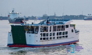 Menyeberang Naik Kapal RoRo Bengkalis Sudah Pakai E-Tiketing, Urai Kemacetan dan Antrean Panjang