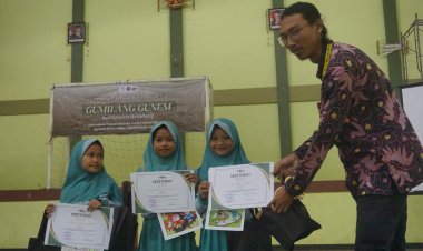 Hadirkan Ruang Ekspresi dan Kompetisi Kreatif, KKN UGM Gelar Semarak Bintang Kecil di SDN Banyuurip