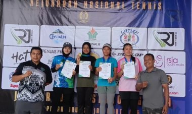 Akademi Tenis Nusalima Binaan PTPN IV PalmCo Raih Juara Umum Kejuaraan Nasional Junior RJ Series III TDP 2026