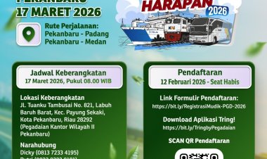 Mudik Gratis BUMN 2026, Pegadaian Pekanbaru Siapkan 360 Kursi untuk Warga