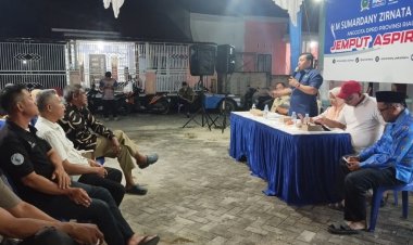 Sumardany Reses di Kelurahan Mentangor, Curhat Warga Dari Turap Hingga Fasilitas Olahraga 