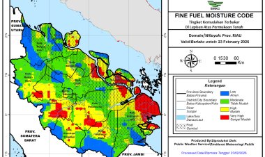 Hotspot Riau Kembali Muncul 21 Titik Panas, Sudah 1.041 Ha Lahan di Bumi Lancang Kuning Dilanda Karhutla