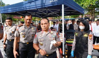 Polda Riau Tes Urine Personel Mendadak, Kapolda: Tak Ada Ampun Bila Positif