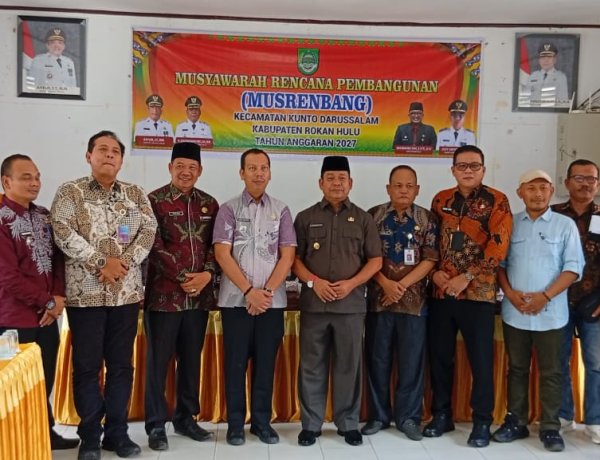 Wabup Rohul Hadiri Musrenbang RKPD Kunto Darussalam, Tekankan Kemandirian Desa