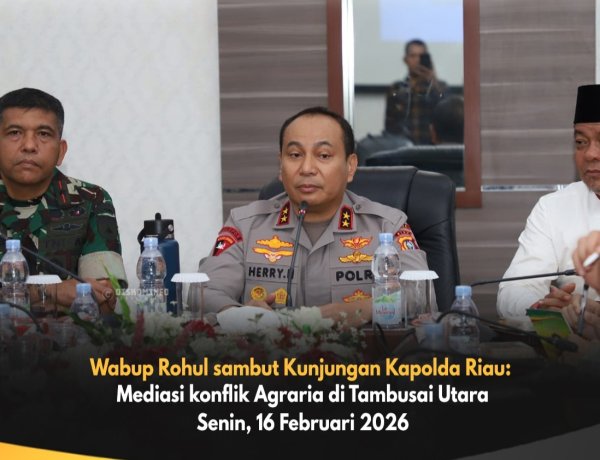 Mediasi Konflik Agraria 11.600 Hektar, Kapolda Riau dan Wabup Rohul Duduk Semeja dengan Masyarakat Adat