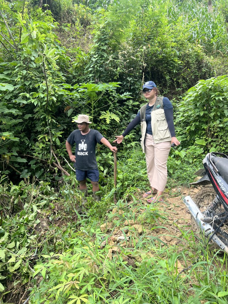 KKN Gumilang Gunem Tanam Pohon Beringin di Desa Demaan, Jaga Ketersediaan Air Saat Kemarau