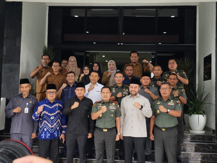 Komisi I DPRD Riau Kunker ke Kodam XIX Tuanku Tambusai, Curhat Soal BMN