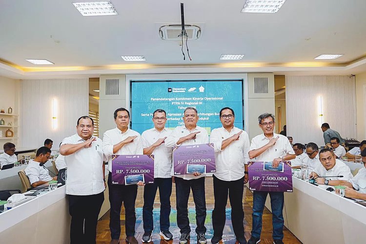 PTPN IV Regional III Perkuat Produksi Sawit Berbasis Data, Akurasi Perhitungan Bunga Buah 96,77 Persen