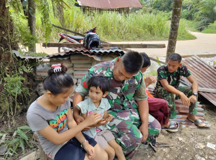 Tak Sekadar Bangun Rumah, Satgas TMMD Ke-127 Kodim 0301/Pekanbaru Bangun Harapan Anak-anak Tuah Negeri