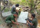 Fokus Perbaikan Mata Ketam, Satgas TMMD ke-127 Kodim 0301/Pekanbaru Tingkatkan Kualitas Rumah Anismar