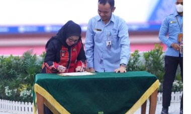 Wakil Bupati Kampar Hadiri Penyerahan Laporan Eksekutif BPKP dan Entry Meeting Anggaran