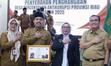 Salo Jadi Role Model Baru Desa Antikorupsi di Bumi Lancang Kuning 2025