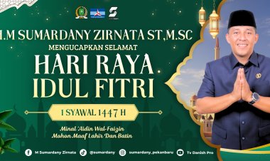 Pesan Idul Fitri 1447 H Sumardany Zirnata: Saatnya Kembali Suci dan Pererat Persatuan