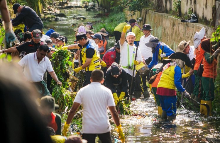 Wako Pekanbaru Sukseskan Indonesia ASRI, Berkolaborasi dengan Pemprov Riau Goro Bersama