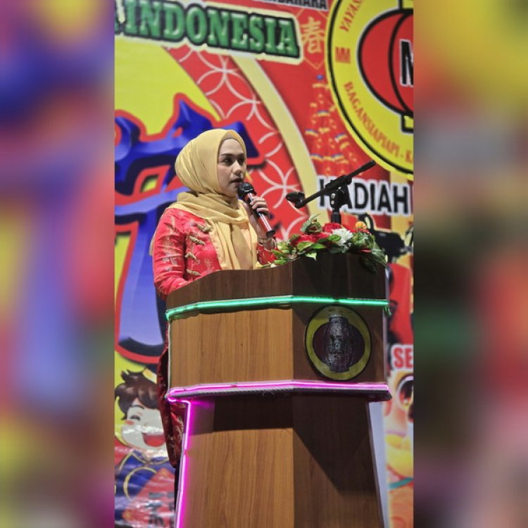 Karmila Sari Hadiri Cap Go Meh Bagansiapiapi, Puji Keharmonisan di Rohil sebagai Kekayaan Nasional