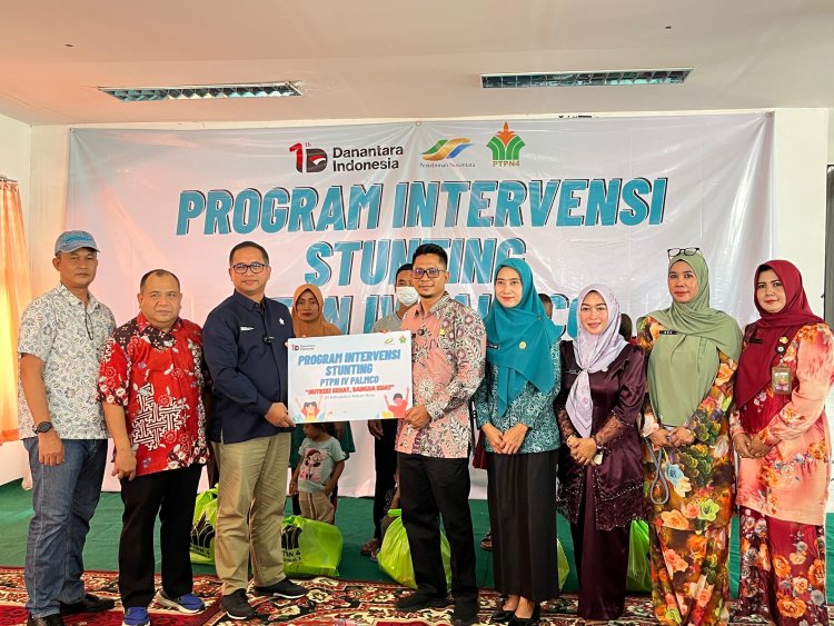 PTPN IV Regional III Serahkan CSR untuk Intervensi Stunting