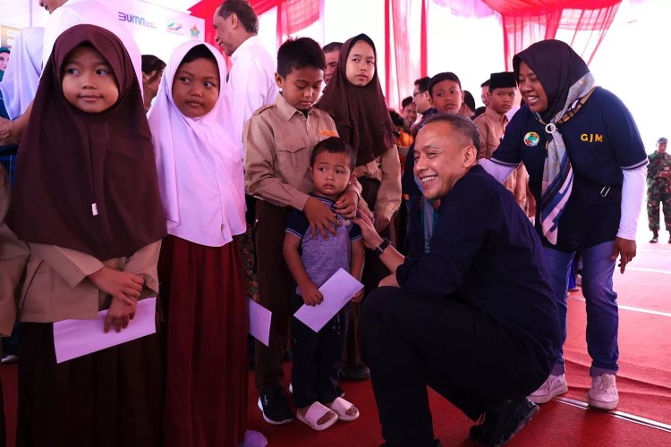 PTPN IV Regional III Siapkan Skema Pengentasan Stunting di Pagaran Tapah, Salurkan Bahan Pangan Bergizi Kepada 29 Anak