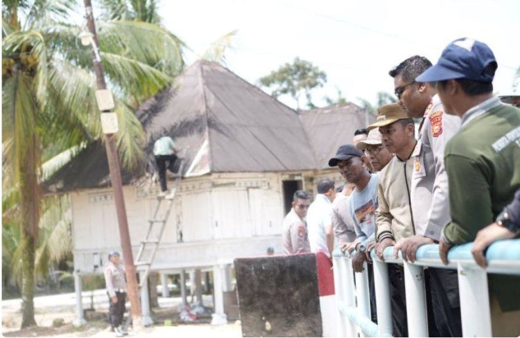 Jembatan Merah Putih Presisi Desa Gobah Segera Diresmikan, Bupati Yakin Bisa Dorong Perekonomian