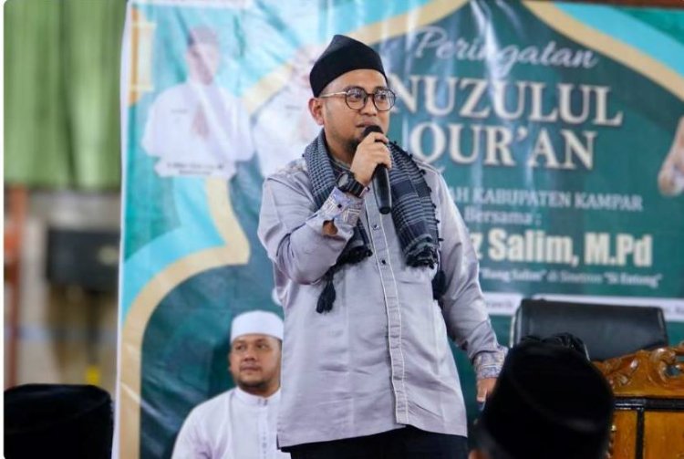 Peringati Nuzulul Quran 1447 H, Pemkab Kampar Datangkan Ustaz Hafiz Salim