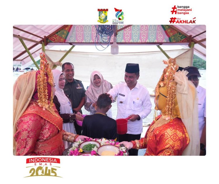 Tradisi Balimau Kasai Jelang Ramadan, Bupati Kampar Ajak Jadikan Ivent Tahunan dan Wisata Alternatif 