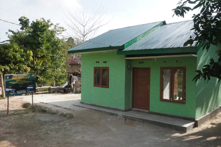 Bersyukur Rumahnya Jadi Layak Huni dan Nyaman, Sarianis: Semoga Kebaikan Bapak-bapak TNI Dibalas Allah SWT