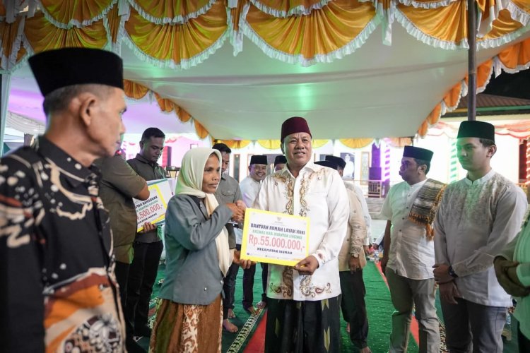 Bupati Kuansing Komitmen Ponpes Imam Saleh Prioritaskan Anak Yatim dan Masyarakat  Kurang Mampu
