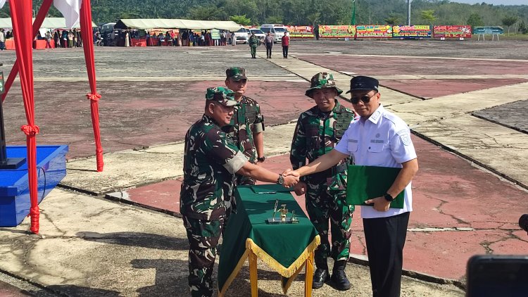 Kasdam XIX/Tuanku Tambusai Tutup TMMD ke-127 Kodim 0301/Pekanbaru, Wujudkan Pembangunan untuk Kesejahteraan Masyarakat