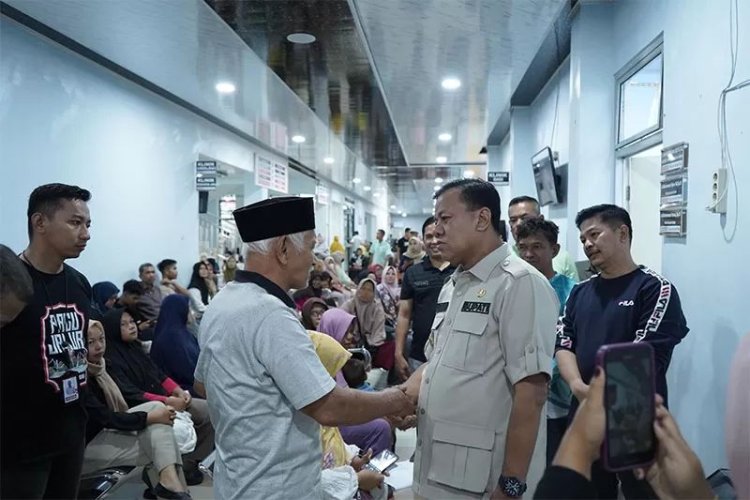 Wujudkan Kuansing Sehat, Bupati Suhardiman Amby Pastikan Seluruh Warga Berobat Gratis Lewat Program UHC