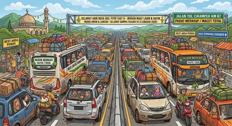 Arus Mudik Di Riau Diprediksi Mulai 13 Maret 2026, Puncaknya 17 Maret