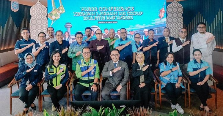 Sambut Pemudik Idulfitri 2026, Direksi IAS Kunjungi Posko Gabungan Nasional