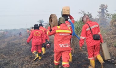 285 Titik Panas Kepung Riau, Bengkalis dan Pelalawan Masih Jadi Fokus Pemadaman Karhutla