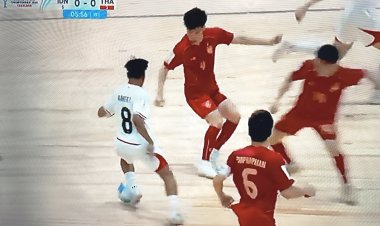 Hasil Babak I Timnas Futsal Indonesia vs Thailand 1-0, Piala AFF Futsal 2026, Andarias Kareth Ditandu ke Luar Lapangan