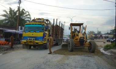 Jalan Minas–Tualang Akan Diperbaiki Mulai Akhir Mei 2026, Gunakan Rigid Beton 1 Kilometer