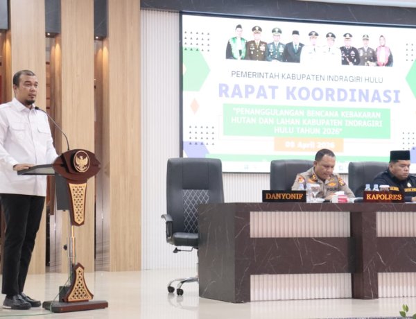 Siaga Darurat Karhutla 2026: Bupati Inhu Ancam Tindak Tegas Pelaku Pembakaran